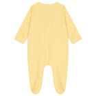 Baby Girls White & Yellow Hot Air Balloon Babygrow ( 2-Pack ), 1, hi-res