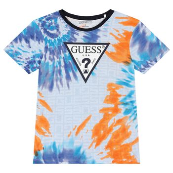 Boys Multi-Coloured Logo T-Shirt