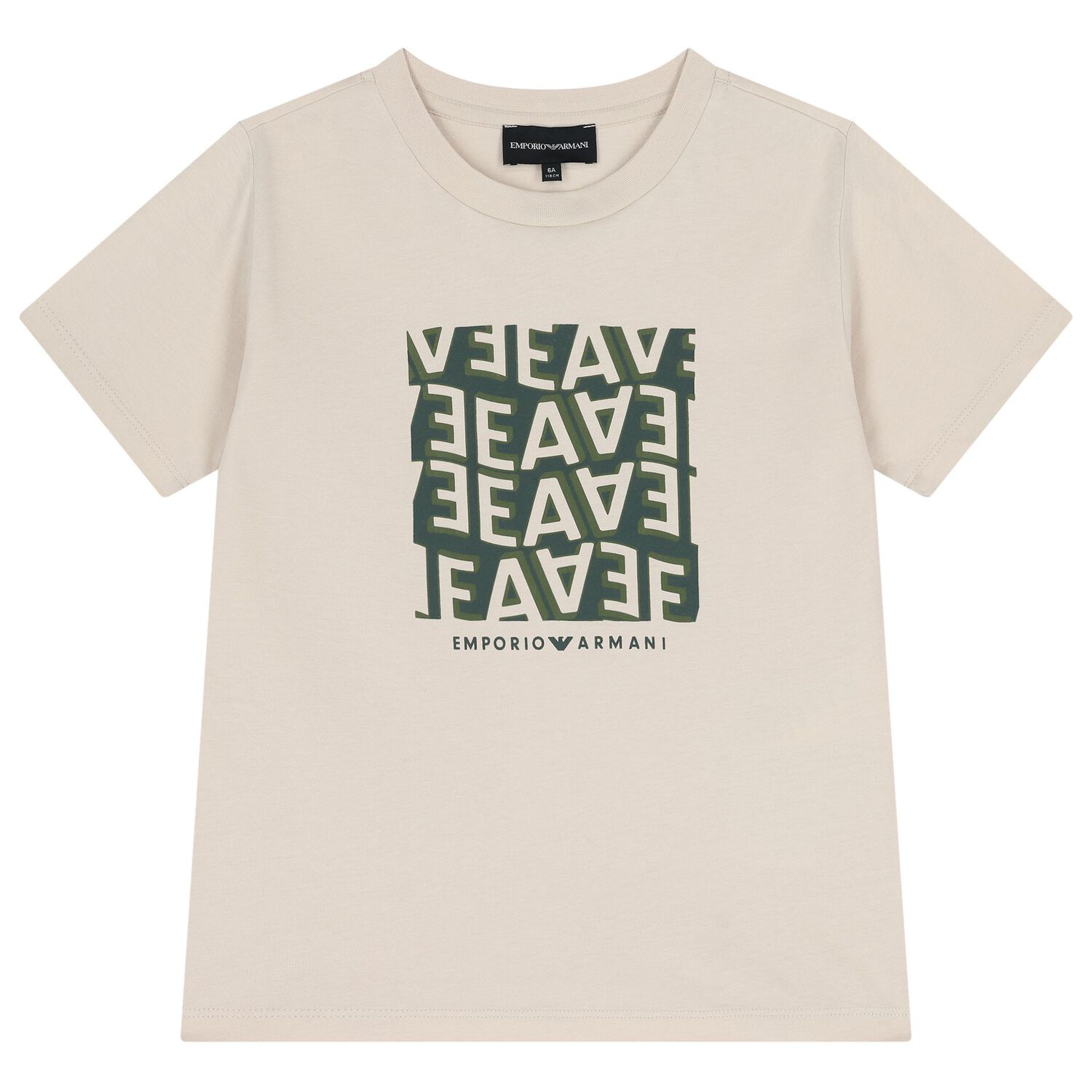 قمصان بيج للأولاد (عبوة من قطعتين), 1, hi-res