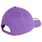 Girls Purple Disney Logo Cap, 1, hi-res