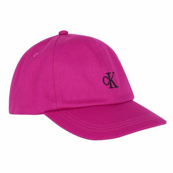 Girls Pink Logo Cap