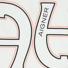 Boys White Logo T-Shirt, 1, hi-res