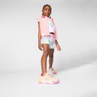 Girls Pink & Purple Shorts, 1, hi-res