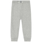 Boys Grey Logo Joggers, 1, hi-res