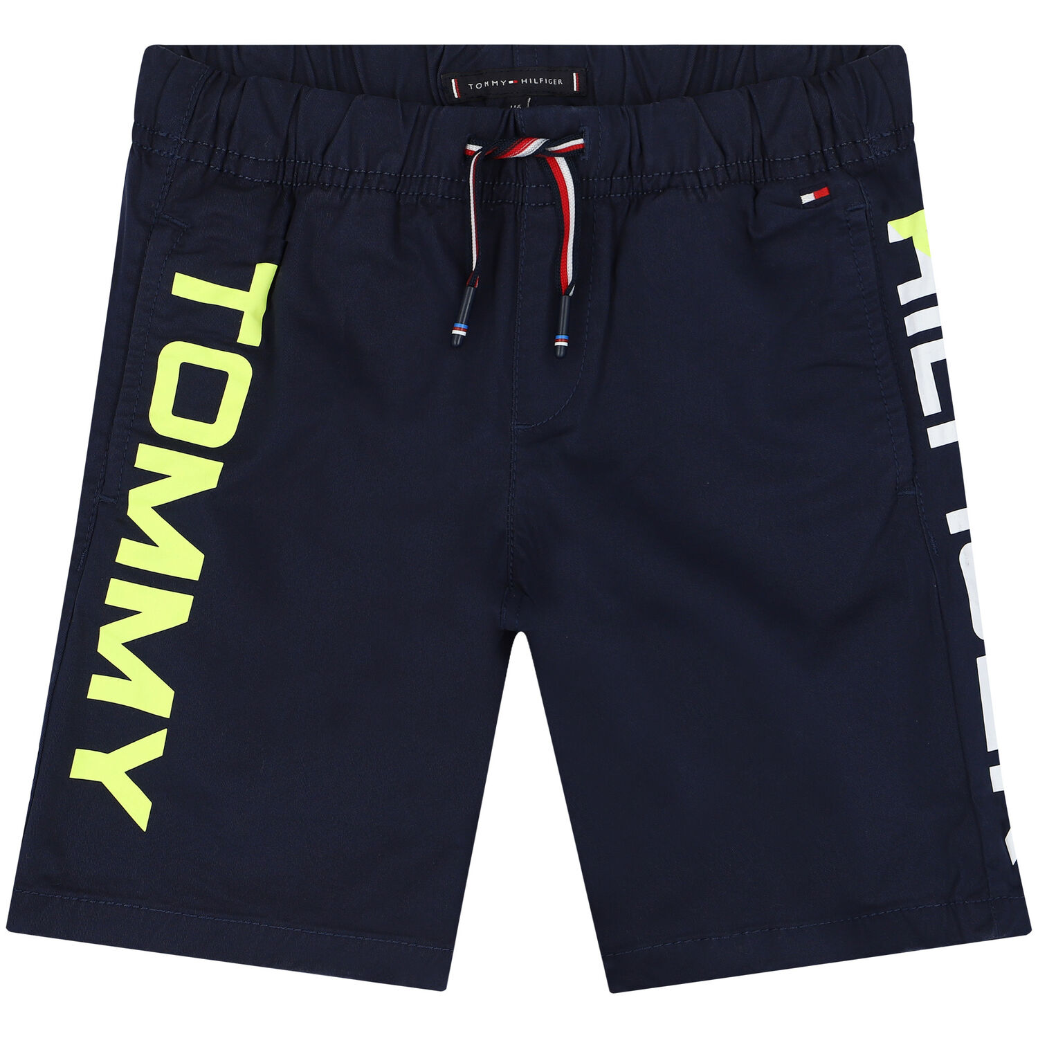 Boys Navy Blue Logo Swim Shorts, 1, hi-res image number null