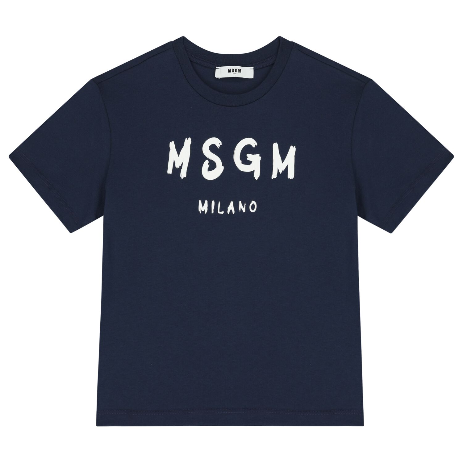 تيشيرت بالشعار باللون الأزرق, 4, hi-res