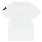 Boys White Logo T-Shirt, 1, hi-res