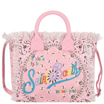 Girls Pink Colette Logo Tote Bag ( 30cm )