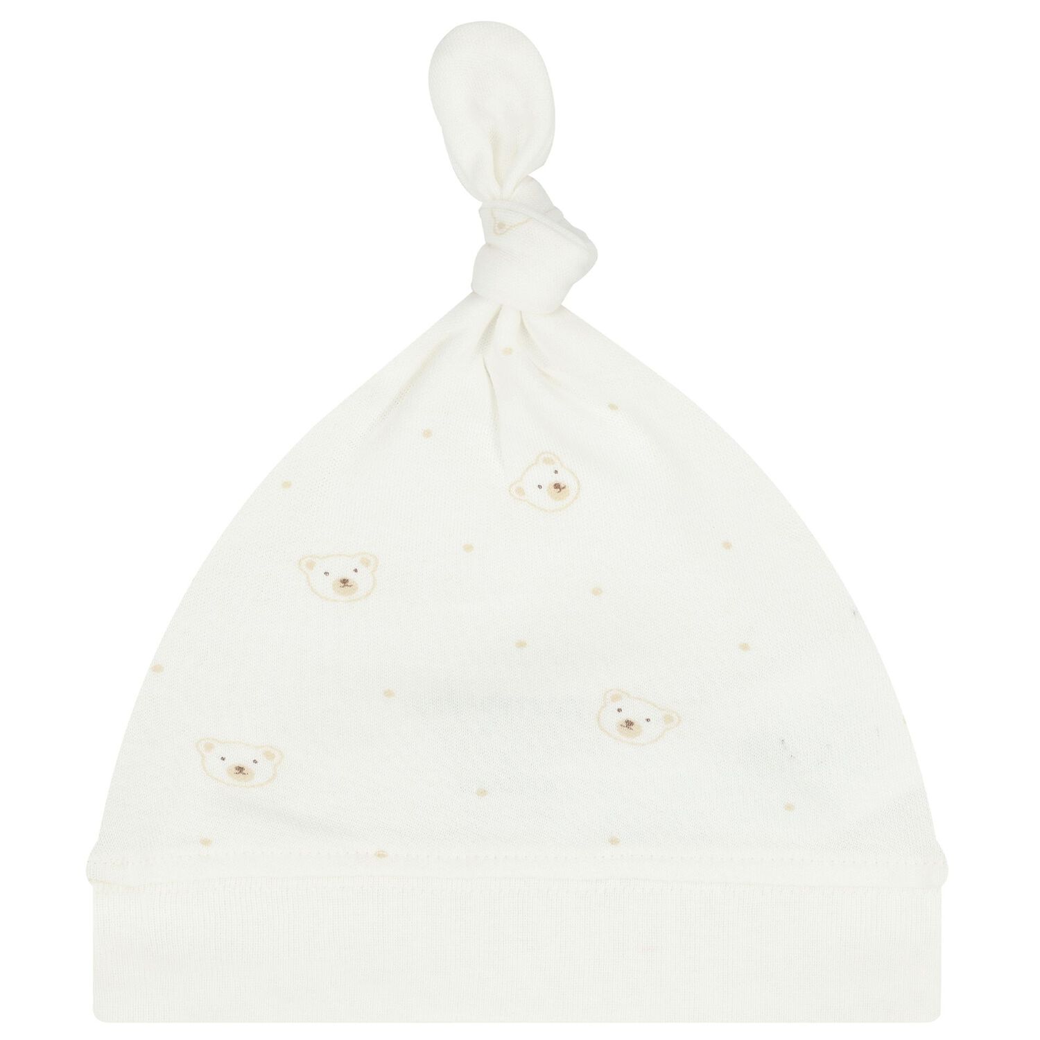 White Teddy Bear Babygrow Set, 1, hi-res