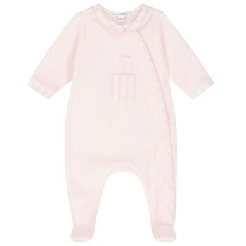 Tartine Et Chocolat Baby Girls Pink Babygrow, 3 Baby Girls Pink Babygrow
