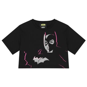Girls Black Batwoman T-Shirt