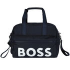 Navy Logo Baby Changing Bag, 1, hi-res