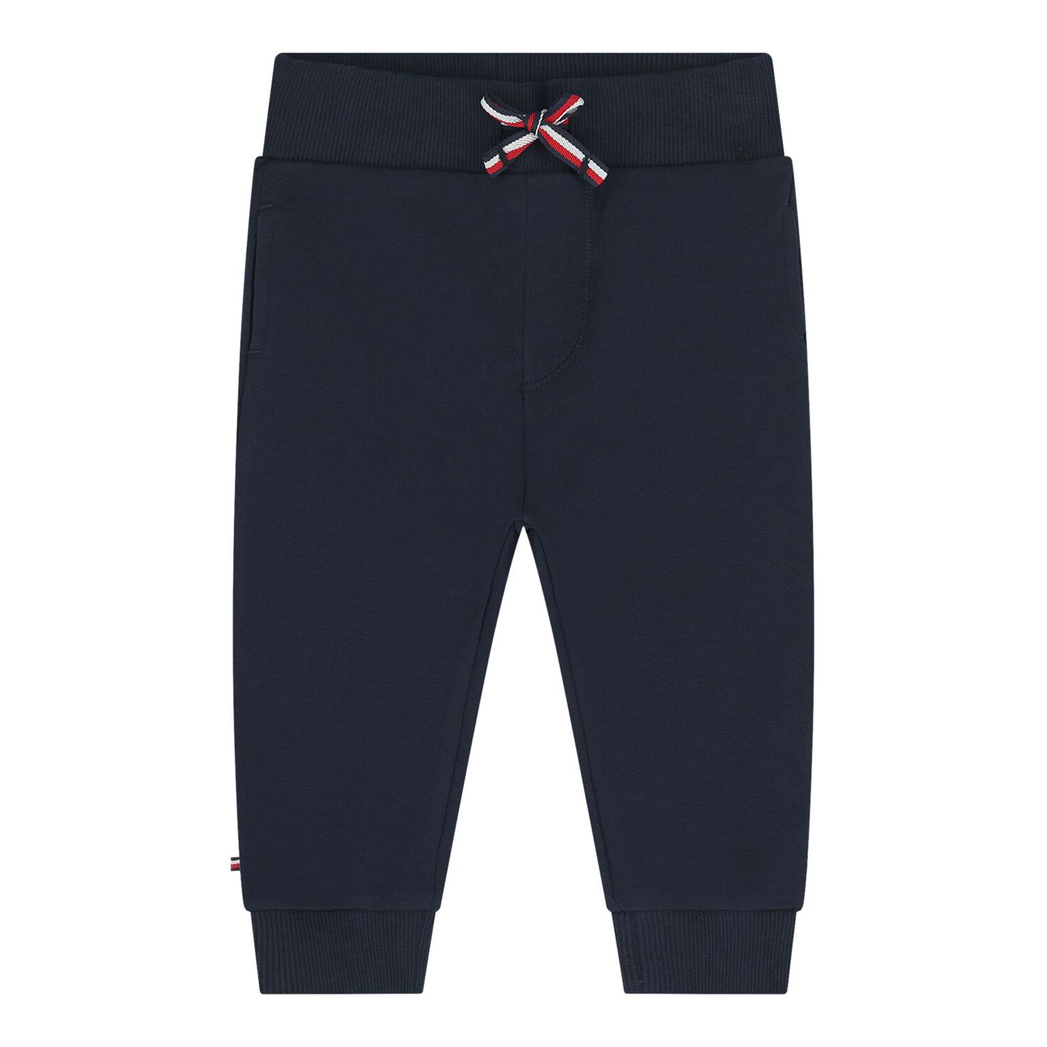 طقم رياضي للأولاد مع شعار العلامة التجارية باللون الكحلي, 1, hi-res