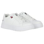 White Logo Trainers, 1, hi-res