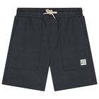 طقم شورت اولاد باللون الرمادى والابيض والاصفر, 1, hi-res