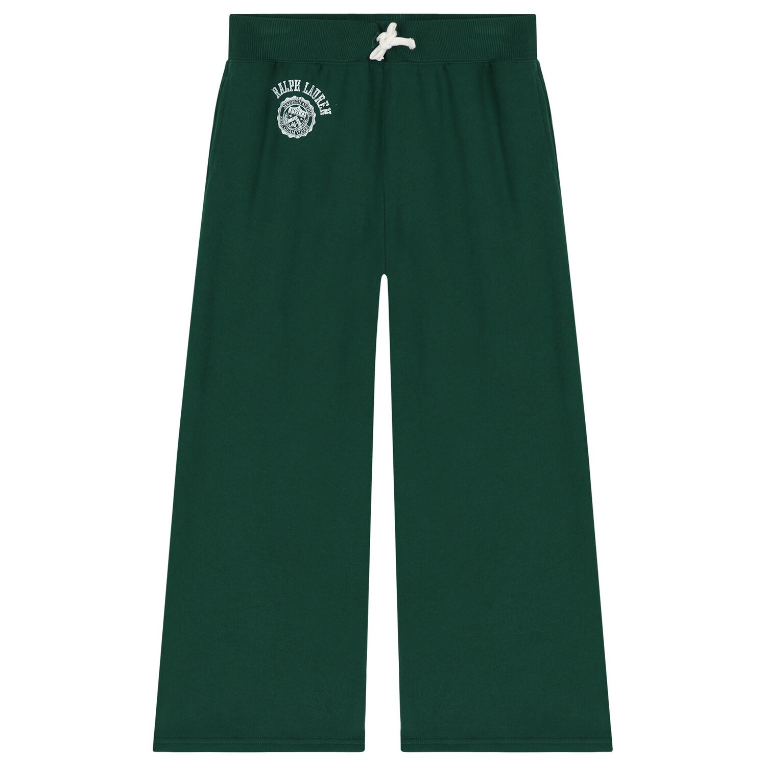 Girls Green Logo Joggers, 1, hi-res