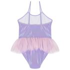 شورت سباحة بنات باللون البنفسجي والوردي, 1, hi-res