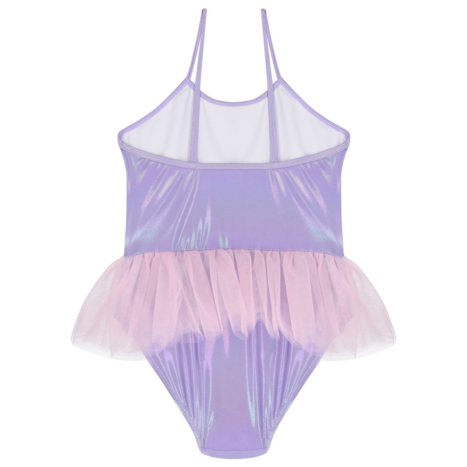 شورت سباحة بنات باللون البنفسجي والوردي, 1, hi-res image number null