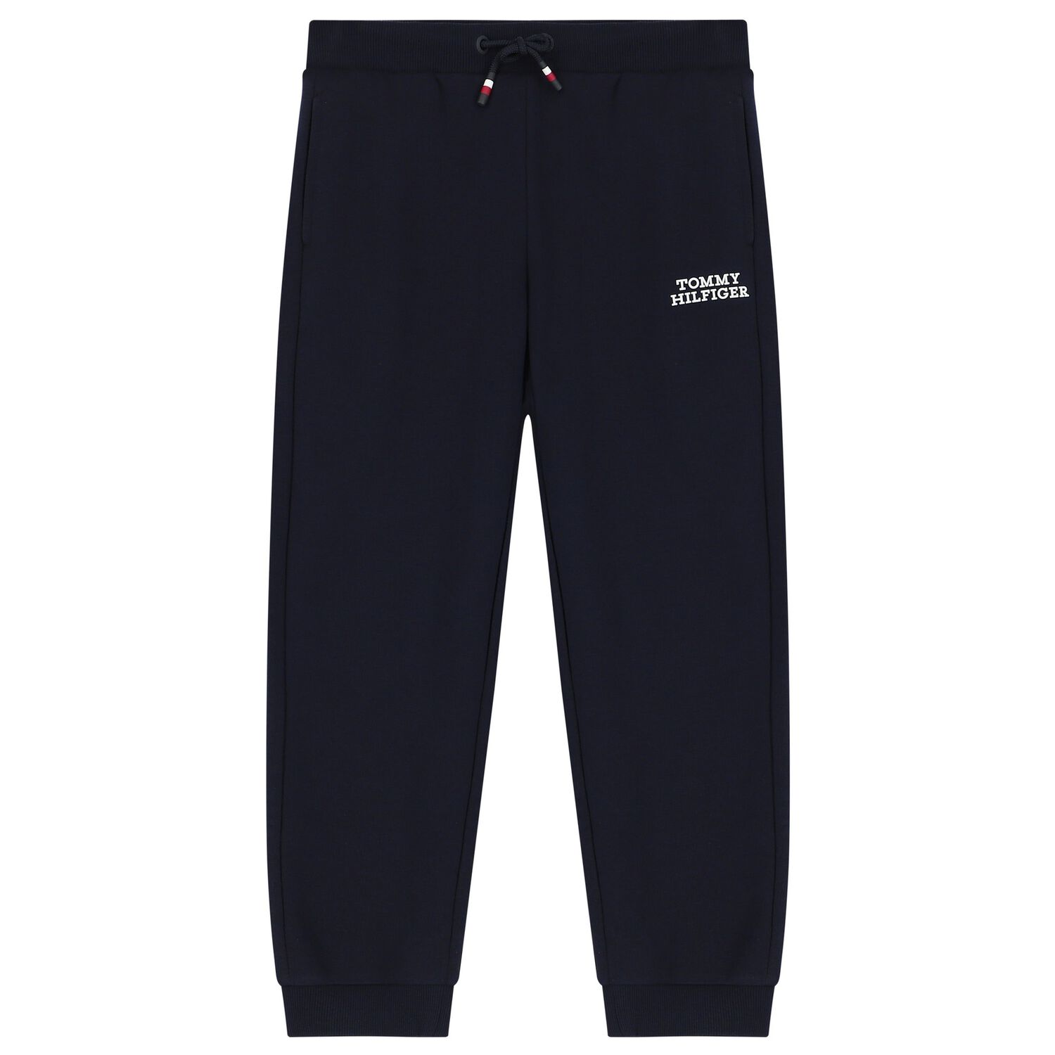 Boys Navy Blue Logo Joggers, 1, hi-res image number null