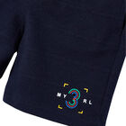 Boys Navy Bermuda Shorts, 1, hi-res