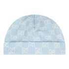 طقم هدايا للأطفال الرضع من الأولاد، رومبير أزرق بشعار , 1, hi-res