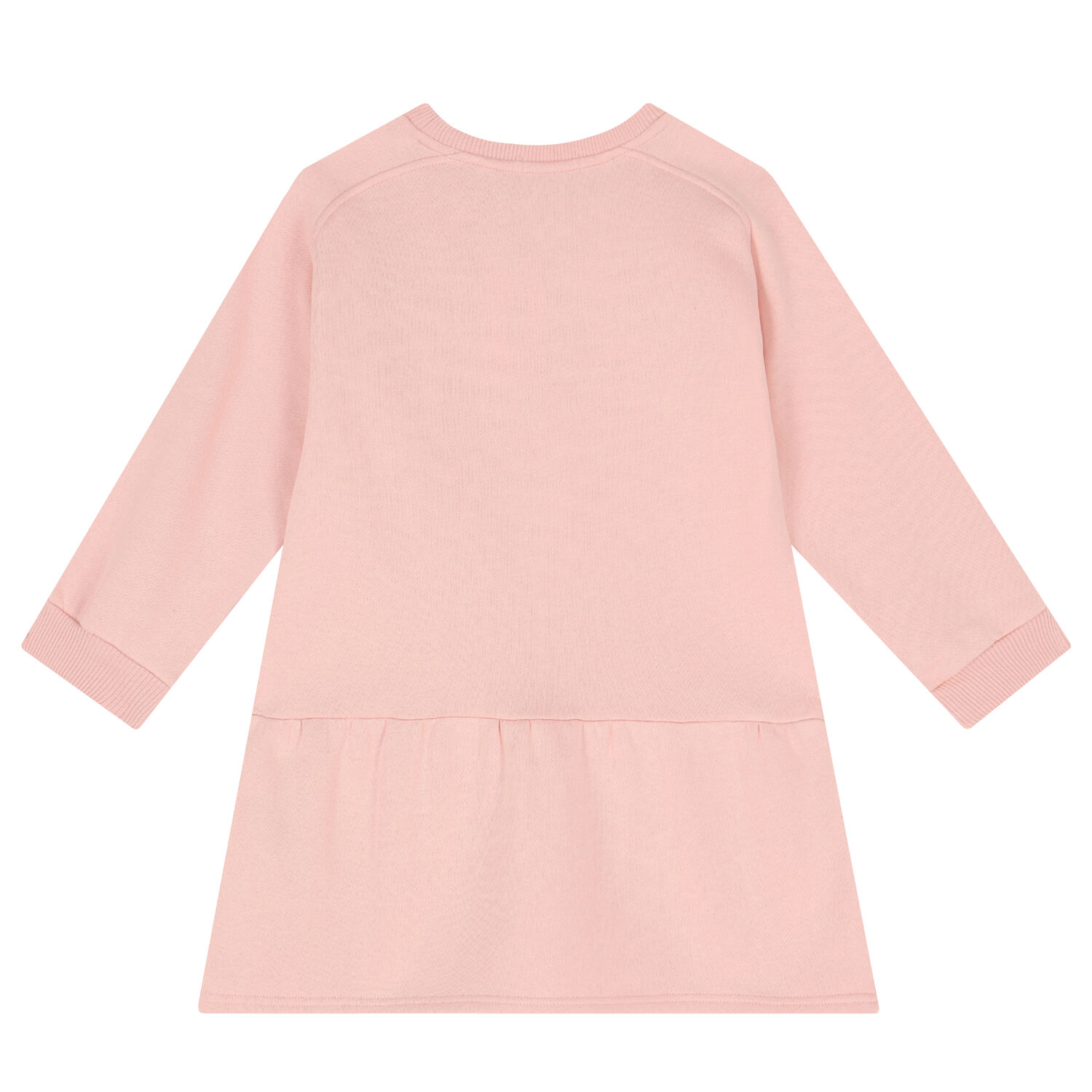 Girls Pink Logo Dress, 1, hi-res image number null