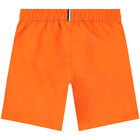 شورت سباحة أولاد بالشعار باللون البرتقالى, 3, hi-res