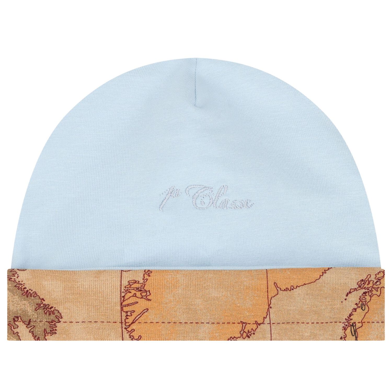 طقم هدايا افارول للأولاد بطبعة الخريطة باللونين الأزرق والبيج, 2, hi-res