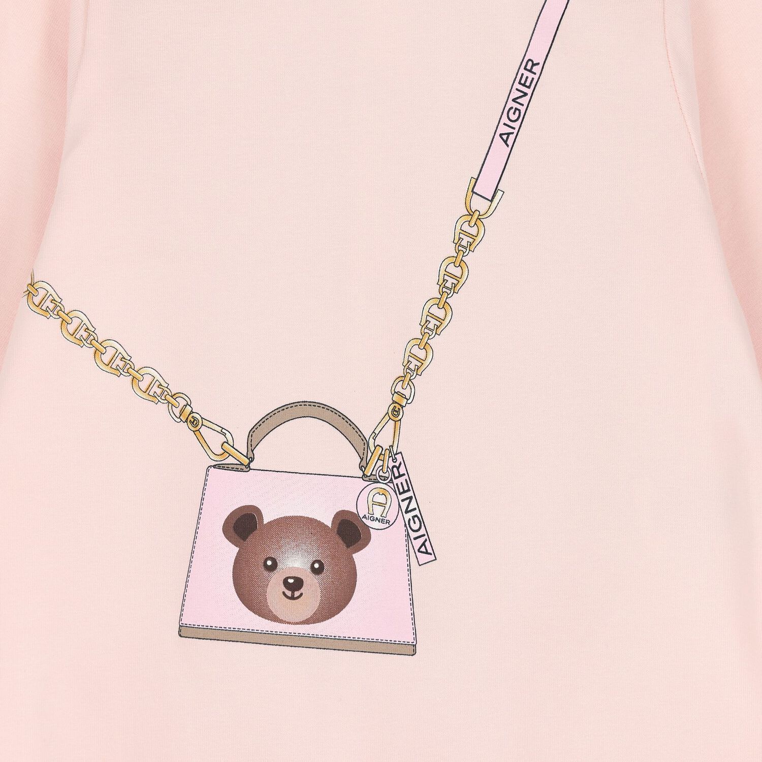 Baby Girls Pink Bag Babygrow, 2, hi-res