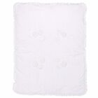 Baby Girls White Blanket, 1, hi-res