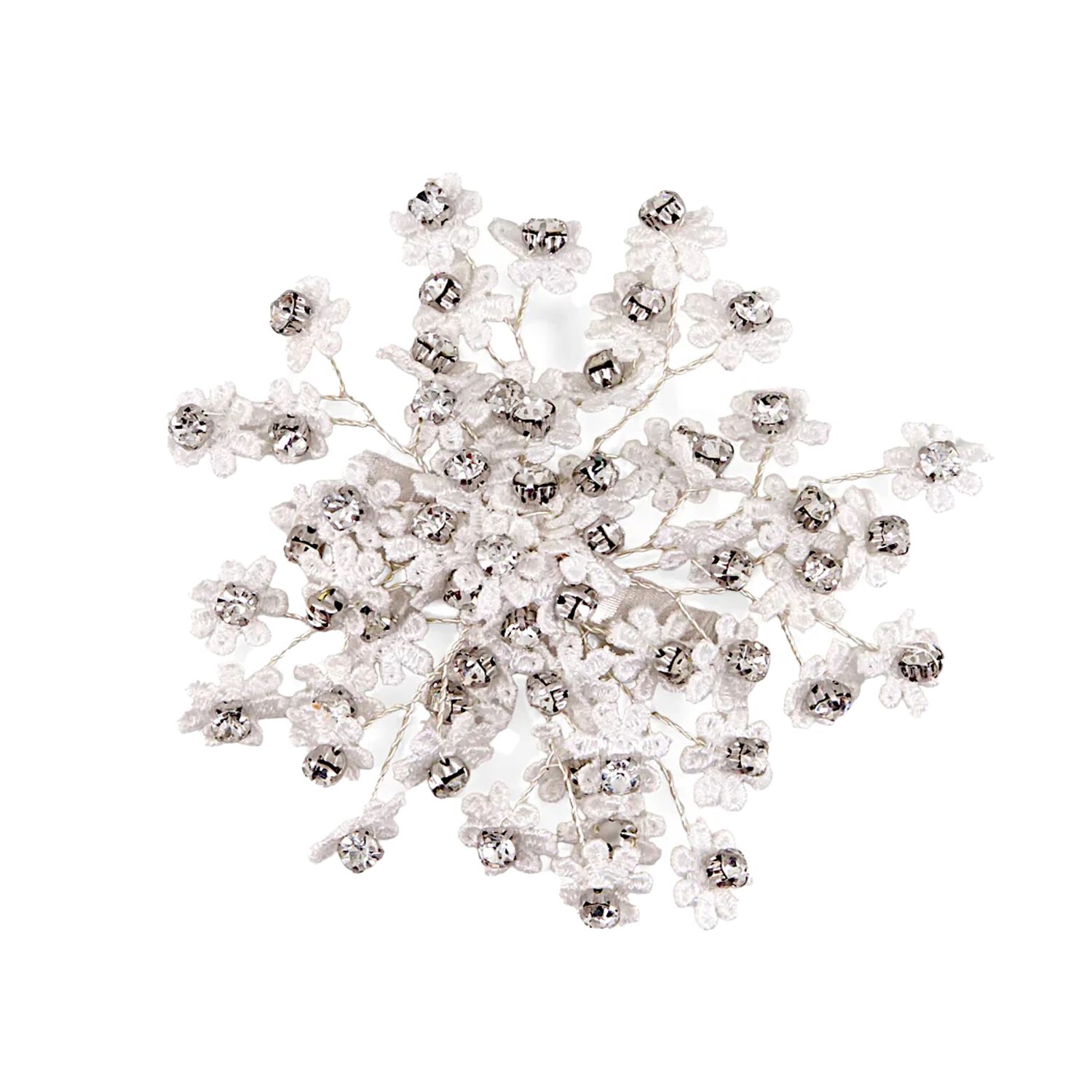 مشبك شعر ديزي أبيض للفتيات, 2, hi-res image number null