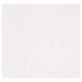 Baby Girls White & Pink Quilted Blanket