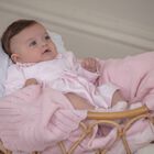 فستان بكشكشة باللون الوردى, 1, hi-res