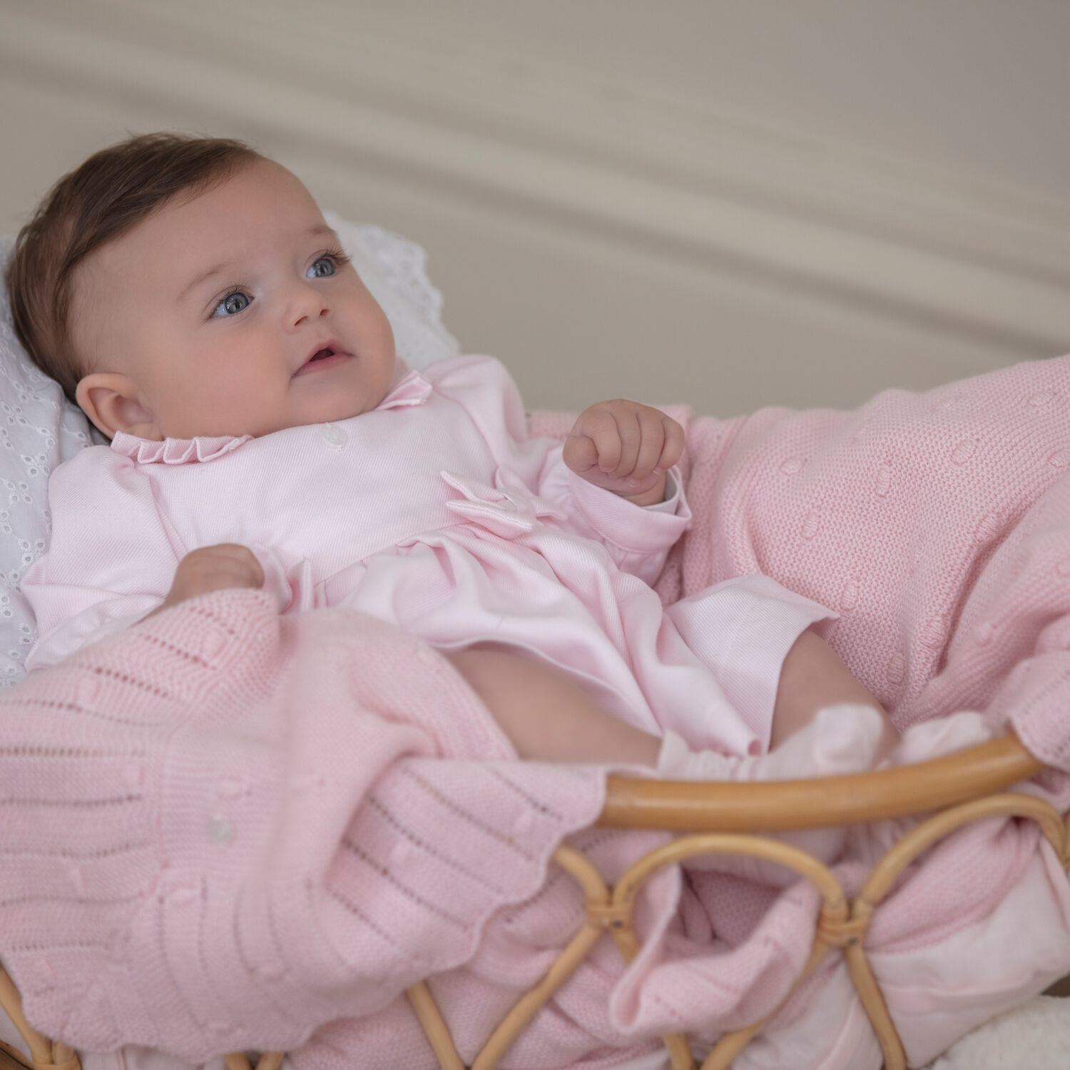 فستان بكشكشة باللون الوردى, 1, hi-res