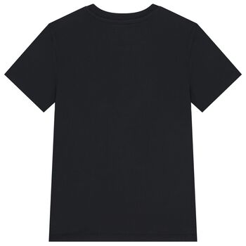 Boys Black Logo T-Shirt