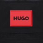 قبعة دلو قابلة للعكس باللونين الأسود والبيج للأولاد, 1, hi-res