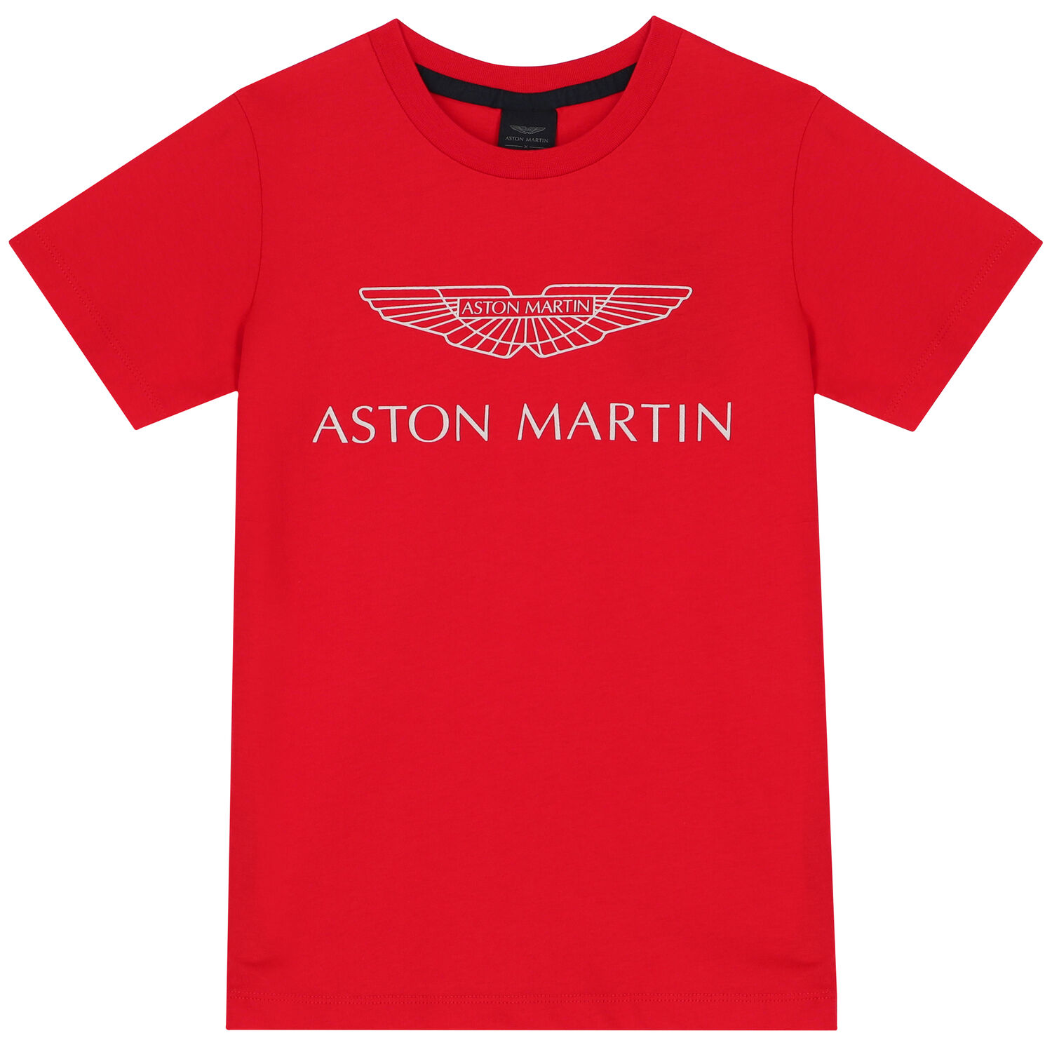 تيشيرت بالشعار باللون الاحمر للاولاد, 1, hi-res