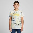 Boys Yellow Logo T-Shirt, 1, hi-res