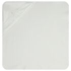 منشفة أطفال بغطاء رأس وشعار باللون الابيض, 1, hi-res