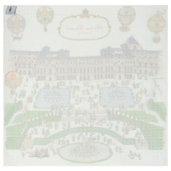 Ivory Versailles Swaddle Blanket