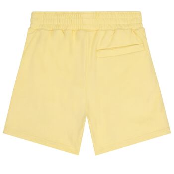 Boys Yellow Logo Shorts