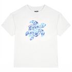 Boys White Turtle T-Shirt, 1, hi-res
