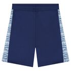 طقم شورت للأولاد باللونين الأزرق والأبيض, 1, hi-res