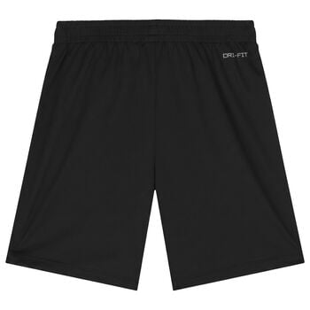 Boys Black Logo Shorts