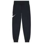 بنطلون رياضي بالشعار باللون الأسود, 1, hi-res