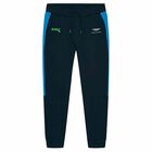 Boys Navy Logo Joggers, 1, hi-res