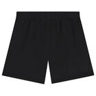 Boys White & Black Logo Shorts Set, 1, hi-res