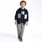 Boys Navy & Grey 3-Piece Tracksuit, 1, hi-res