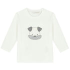 بدلة رياضية باللون الرمادي والأبيض للأولاد (3 قطع), 1, hi-res