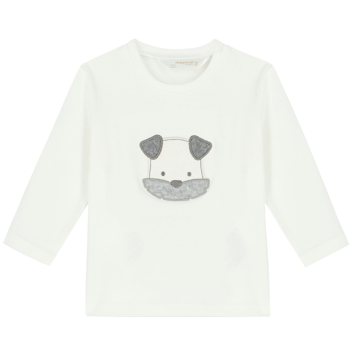 بدلة رياضية باللون الرمادي والأبيض للأولاد (3 قطع), 1, hi-res